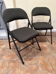 Black Folding Chairs