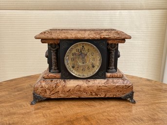 Antique Seth Thomas Adamantine Mantle Clock , 1890