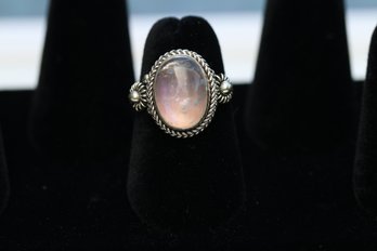 Sterling Silver Iolite Ring Size 6