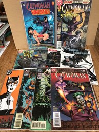 10 Catwoman Comics.   Lot 153