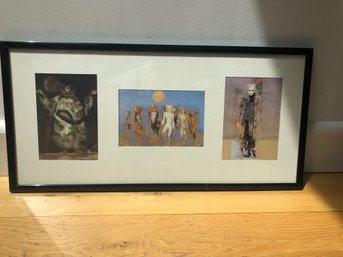 Framed Copies Of Robert Heindel's Work