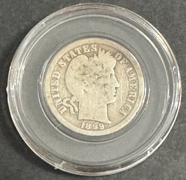 1899 Barber Silver Dime