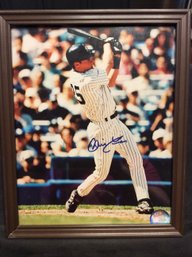 Chris Turner New York Yankees Autographed Framed 8x10 Photo - M