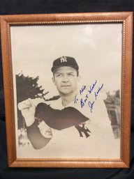 New York Yankees Player Autographed Picture - M