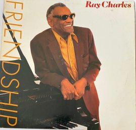Ray Charles- Friendship  - 1984 FC-39415 Vinyl 12''  - VERY GOOD  CONDITION