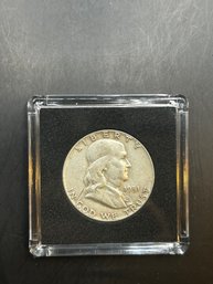 Beautiful 1951 Benjamin Franklin Silver Half Dollar