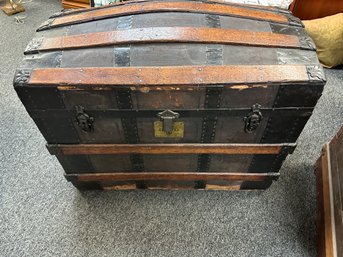 Large Trunk With Curved Top