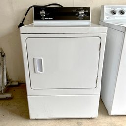 A Speed Queen Electric Dryer