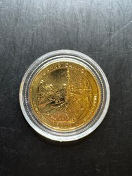 2010-D Gold Plated Quarter