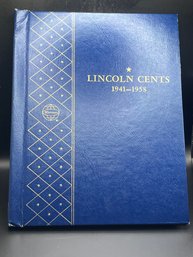 1941-1958 Lincoln Cents Collection Complete