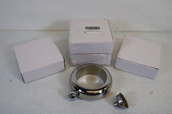 Lot Of Four New In Boxes Bangle Bracelet Flasks