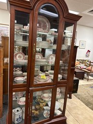 Curio Cabinet With Glass Shelves