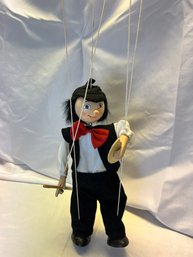 Galt Wooden Marionette: Artist With Palette