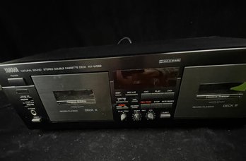 Yamaha KX-W582 Dual Cassette Player