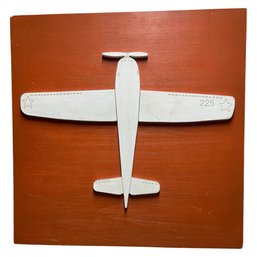 The Sky Is The Limit Pottery Barn Large 3 D Plane 24in Wood Wall  Plaque