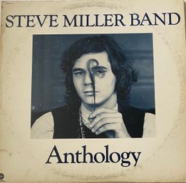 STEVE MILLER BAND -  ANTHOLOGY  - GREATEST HITS  - 1972 - 2 RECORD SET - DBL LP 'SPACE COWBOY'