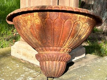 A 19th Century Cast Iron Lavabo Basin