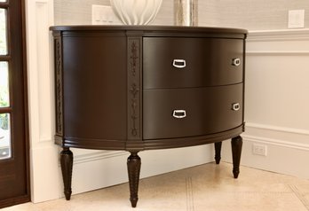 Lillian August Melrose Demilune Console  Chest 1 Of 2