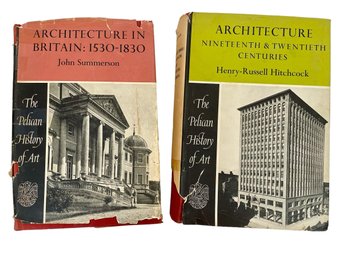 Vintage Architecture Books : The Pelican History Of Art