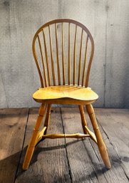 Primitive Antique Bow Back Windsor Chair