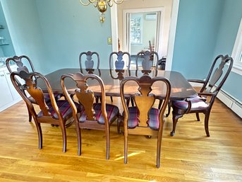 Exquisite Dining Room Table With 8 Chairs