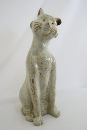 A Studio Art Pottery Cat Statue