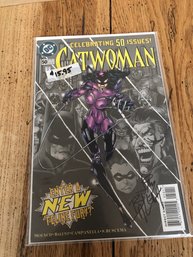 One Of Only 500 Copies Signed By Jim Balent/catwoman #50 W/COA!   Lot 155