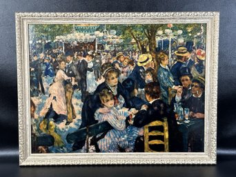 Vintage Renoir Print, Bal Du Moulin De La Galette