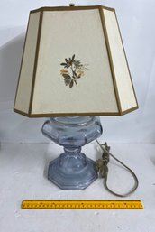 Glass Base Lamp