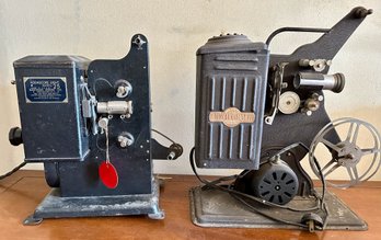 Vintage Movie Film Projectors: Moviegraph 16 MM & Kodak Model 25