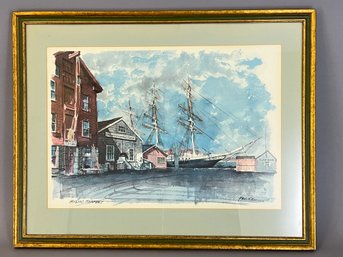 Mystic Seaport Print