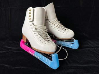 Jackson Cuir Leather Ice Skates Size 3.5