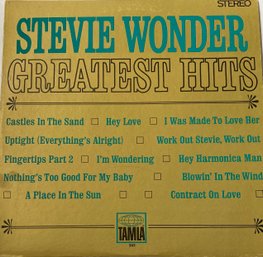 Stevie Wonder  - Greatest Hits  - 1968 - LP Tamla 282 Stereo - VERY GOOD  CONDITION