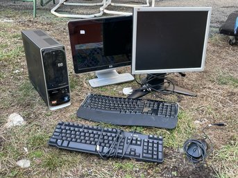 An HP Desktop And More Electronics