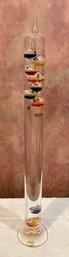 Galileo Glass Thermometer From Germany
