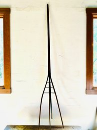 Beautiful  Primitive 19th C  Wood Barley Fork