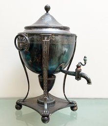 A Vintage Silver Plated Samovar