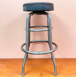 A Vintage Bar Stool C. 1950's