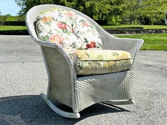 A Wicker Rocking Chair By Lloyd Loom