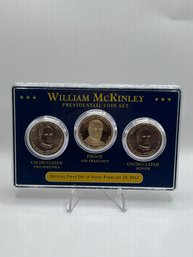 William McKinley Presidential Dollar Coin Set