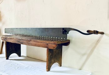 Fabulous & Scary Vintage Ice Saw