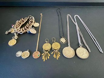 Coin & Coin Inspired Jewelry Collection
