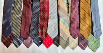 20 Vintage Ties: Thai Silk, Lord & Taylor, Geoffrey Beene, Lancetti Milano & Many More