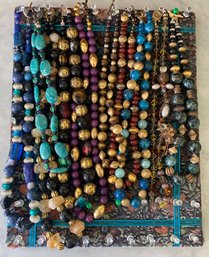 Ten Beaded Necklaces