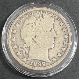 1897 Barber Silver Half Dollar