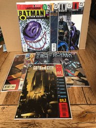 9 Batman/gotham Comic Books.    Lot 158