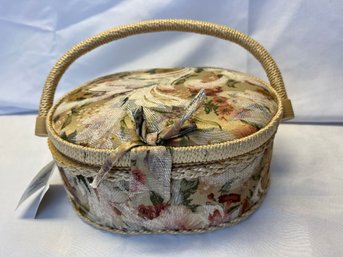 Hand-Crafted Allary Corporation Sewing Basket