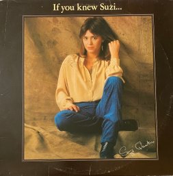 SUZI QUATRO - 'IF YOU KNEW SUZI...' -  1979 LP RS1-3044 RECORD