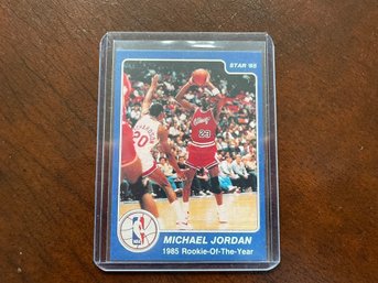 1984-85 Star Basketball Michael Jordan Rookie
