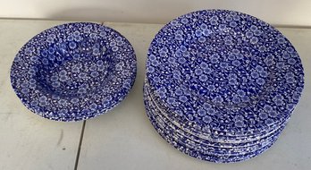 English Plates And Bowls